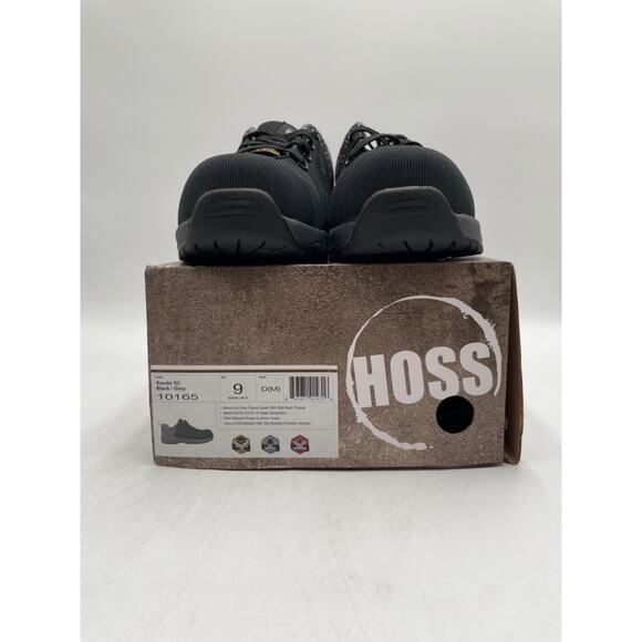 HOSS Beedle SD 10165 Men's NEW Composite-Toe Work Shoe Black US Size 9 - Picture 11 of 11